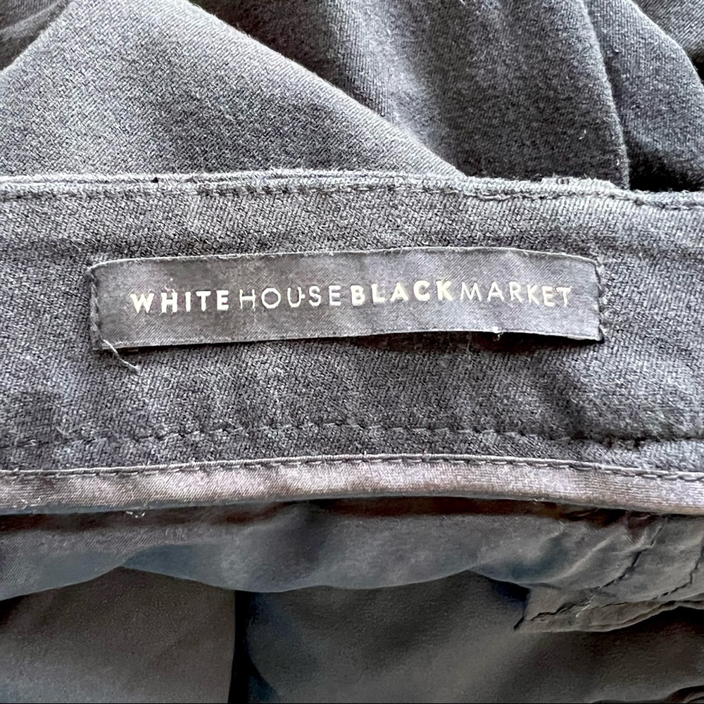 ⭐️ White House Black Market Black Bermuda Shorts Size 6 - Picture 5 of 12
